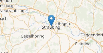 Žemėlapis Straubing