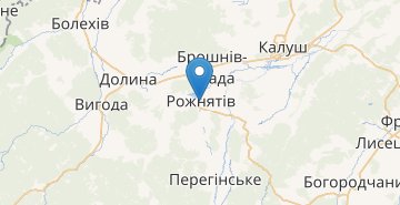 Карта Рожнятов