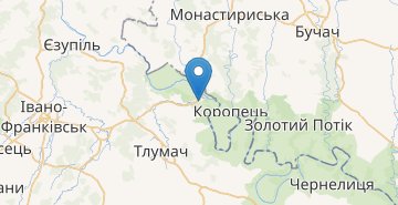 Mapa Nyzhniv
