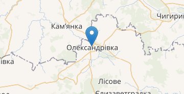 Map Oleksandrivka (Kirovogradska obl.)