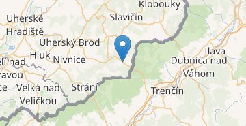 地图 Stary Hrozenkov