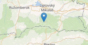 Мапа Демяновска Долина