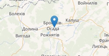Мапа Брошнів