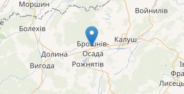Карта Брошнев-Осада