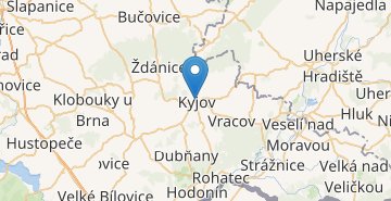 Mapa Kyjov