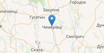 Карта Чемеровцы