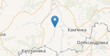 Карта Лузановка (Черкасская обл.)