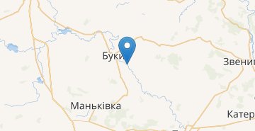 Карта Березовка (Маньковский р-н)