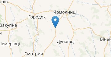 Карта Косогорка (Хмельницкая обл.)