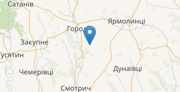 Mapa Nova PIsochna, Hmelnitska obl