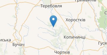 Карта Буданов (Тернопольская обл.)‎
