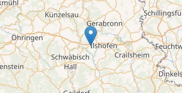 Mapa Wolpertshausen