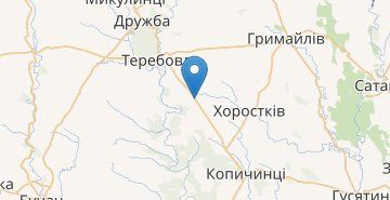 Map Mshanets (Terbovlyanskiy r-n)