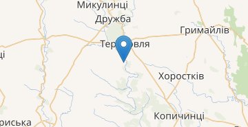 Mapa Pidgaychiky (Terebovlyanskiy r-n)