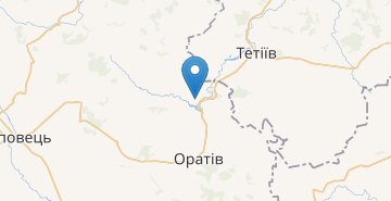 Mapa Akimovka (Orativskiy r-n)