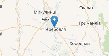 Mapa Terebovlya