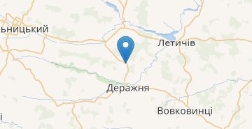Map Shpychyntsi (Derazhnyanskiy r-n)