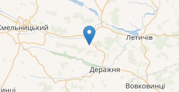 Карта Копачовка (Хмельницкая обл.)