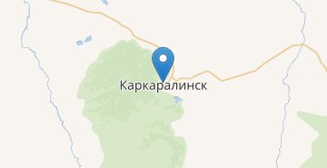 Карта Каркаралинск