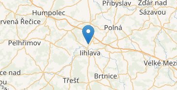 地图 Jihlava