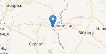 Мапа Підволочиськ