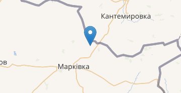 Map Prosyane (Markivskyj r-n)