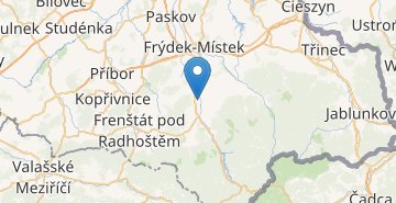 Map Frýdlant nad Ostravicí