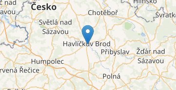 地图 Havlickuv Brod