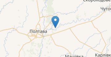 지도 Kovalivka (Poltavska obl.)