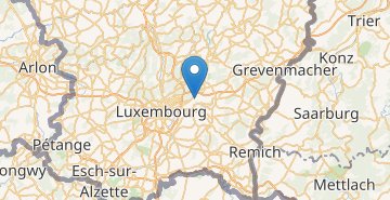Térkép Luxembourg airport