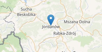 地图 Jordanów