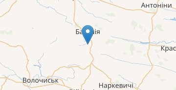 Карта Богдановка (Хмельницкая обл.)