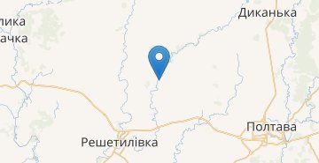 Kaart Fediivka (Poltavska obl.)
