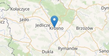 地图 Krosno