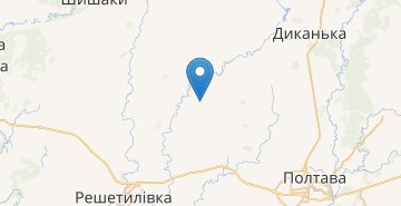 Térkép Valok (Poltavskiy r-n)