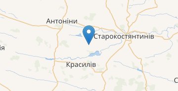 Map Lahodyntsi (Khmelnytska obl.)
