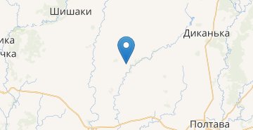 Žemėlapis Nadezhda (Poltavska obl.)