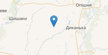 地図 Balyasne (Dykanskiy r-n)