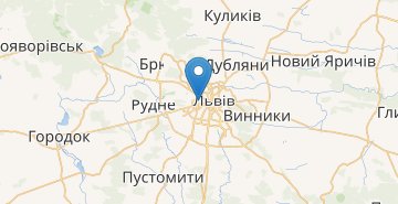 Карта Львова