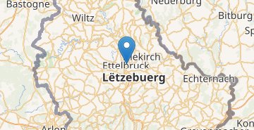 Mapa Ettelbruck