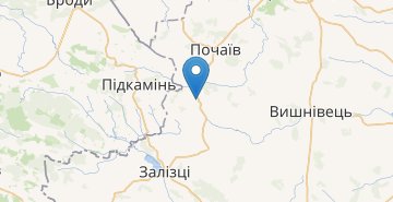 რუკა Lopushne (Kremenetskiy r-n)