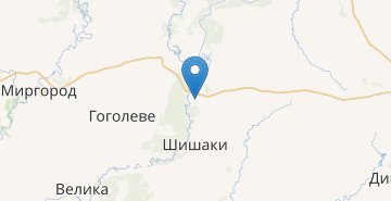 Карта Барановка (Полтавская обл.)