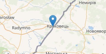 地图 Krakovets