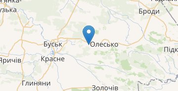 Mapa Ozhydiv