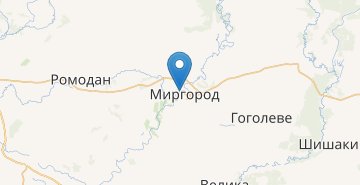Карта Миргород