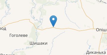 지도 Mykhailyky (Shyshatskiy r-n)