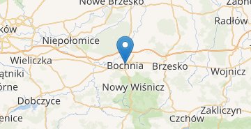 Mapa Bochnia