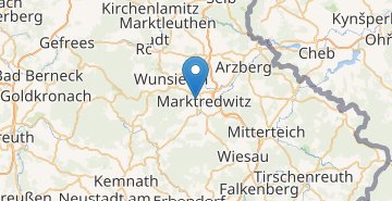 Zemljevid Marktredwitz
