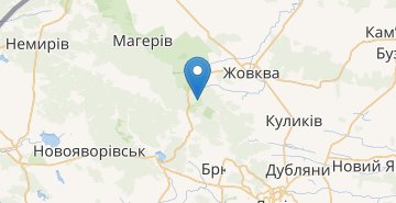 Карта Майдан (Львовская обл.)