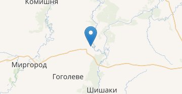 地图 Veliky Sorochyntsy